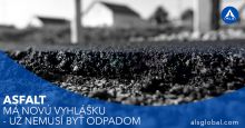 Asfalt má novú vyhlášku – už nemusí byť odpadom